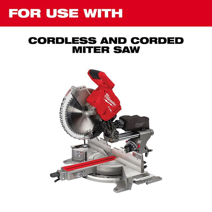 Milwaukee 12 in. 44T + 80T Two Pack Circular Saw Blade, large image number 3