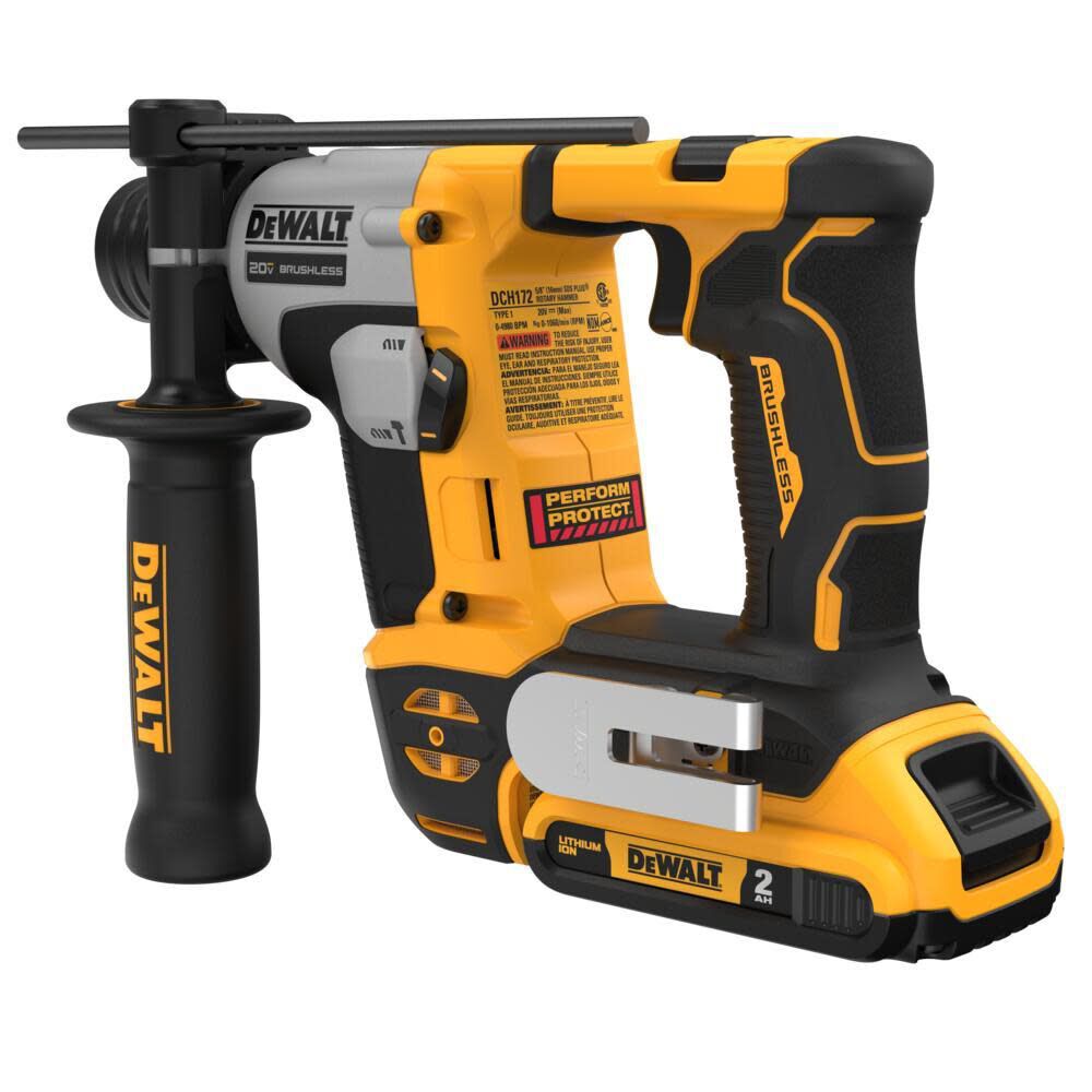DEWALT ATOMIC 20V MAX 5/8in Brushless SDS PLUS Rotary Hammer Kit Simolary simolary.com 9
