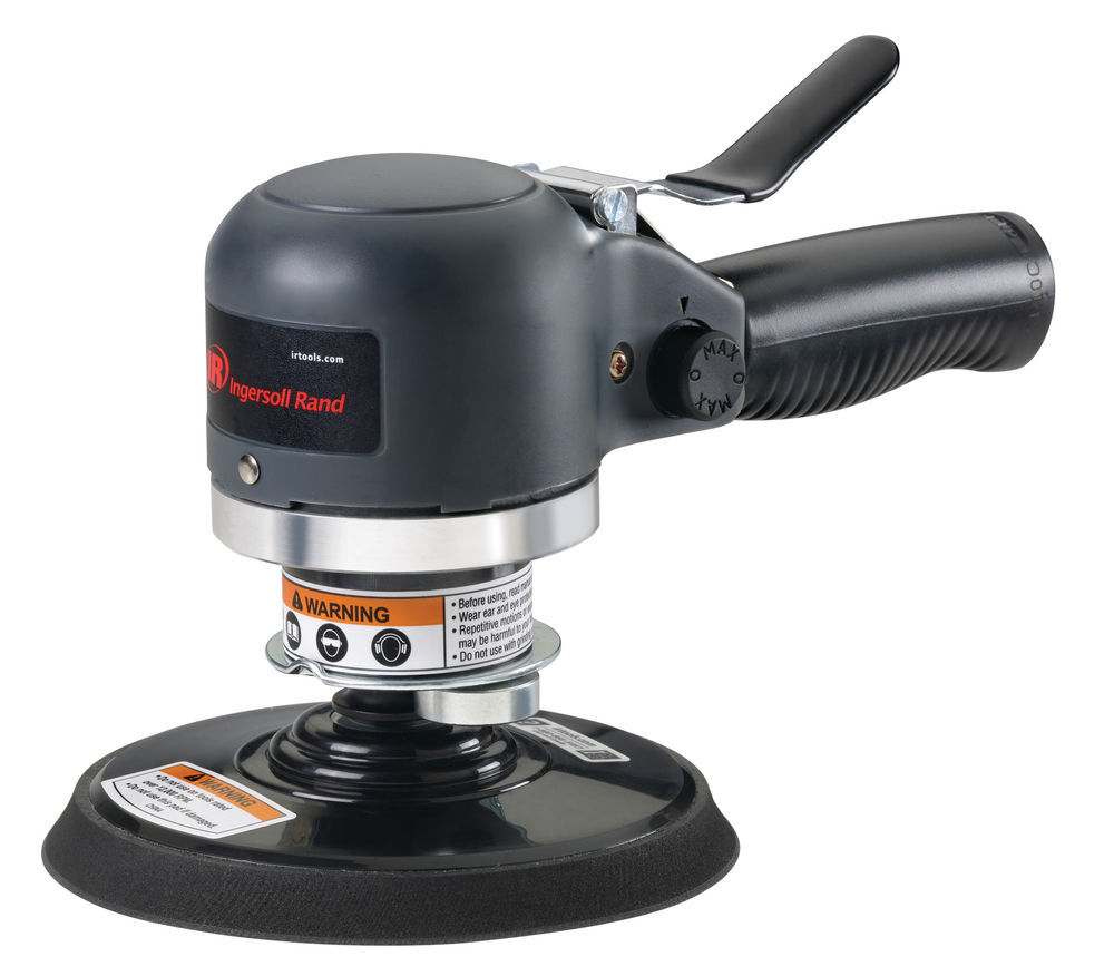 Ingersoll Rand 6 Inch Dual-Action Air Sander, 12000 RPM, large image number 1