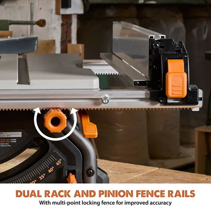 Evolution Power Tools R10TS Multi-Material 10 Inch Table Saw, large image number 4