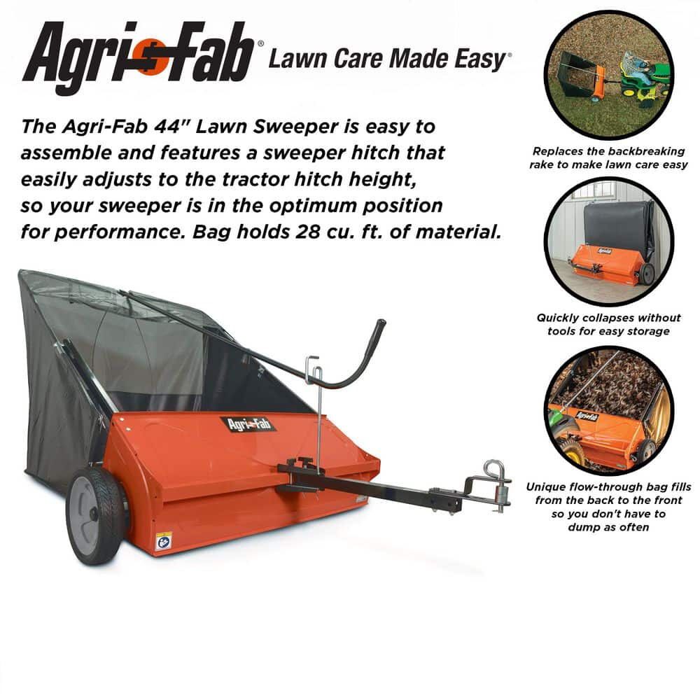 Agri-Fab 44 Inch 25 Cu Ft Tow Behind Lawn Sweeper, large image number 11