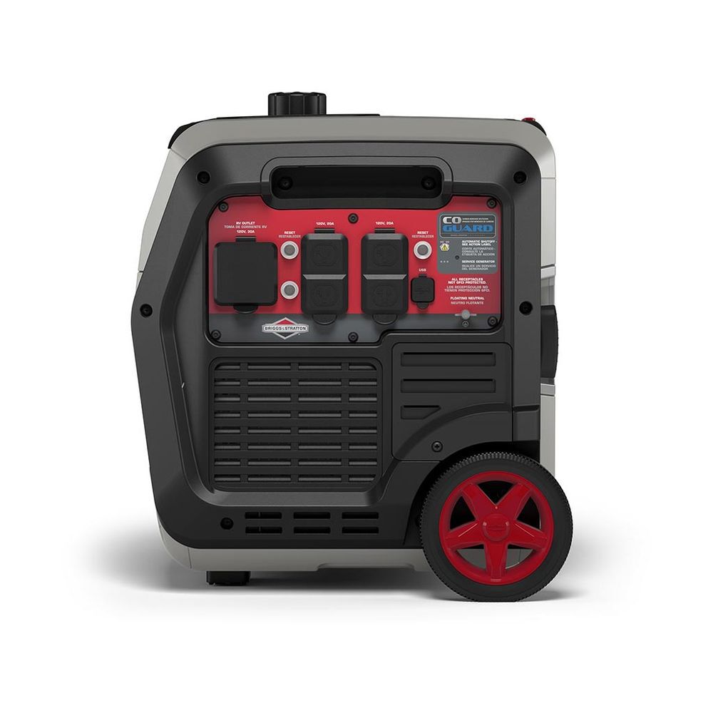 Briggs and Stratton P4500 PowerSmart Series 4500 Watt 50 State Push Start Inverter Generator with CO Guard, large image number 3