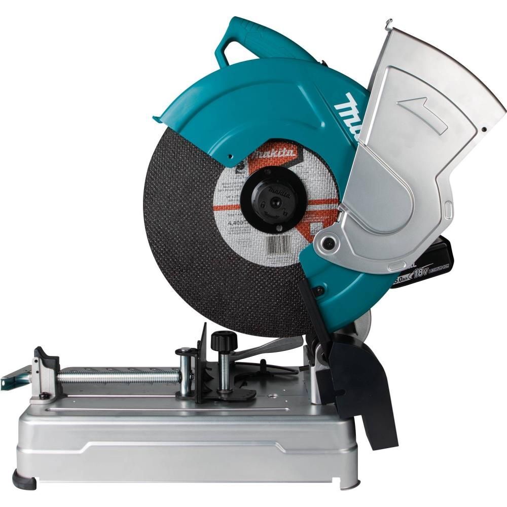 Makita Promotional 18V X2 LXT Lithium-Ion (36V) Brushless Cordless 14in Cut-Off Saw Kit (5.0Ah), large image number 8