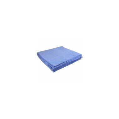 Buffalo Industries 16 x 16in Blue Microfiber Cleaning Cloth Bulkpk Box