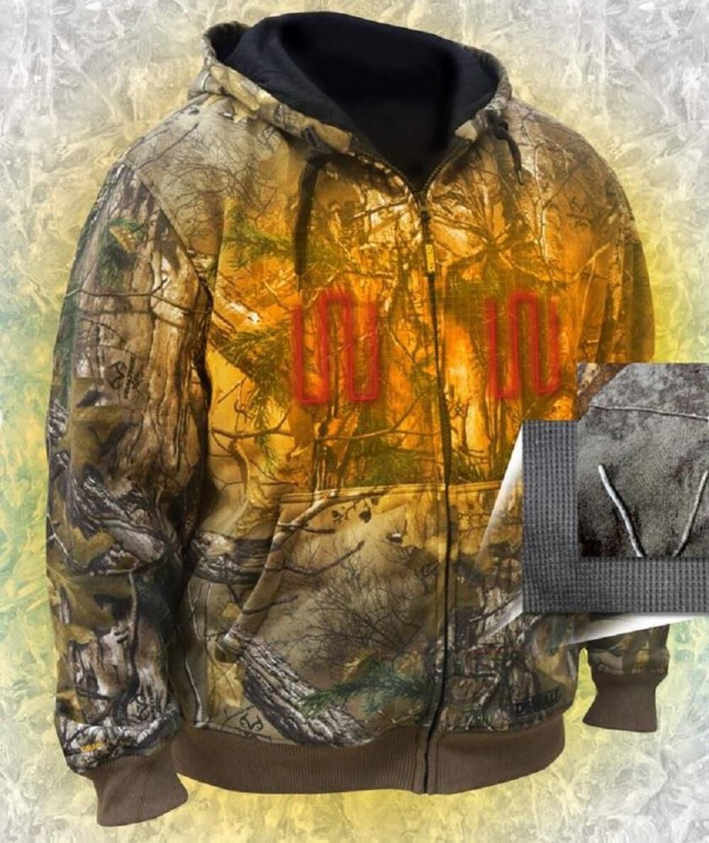 DEWALT Heated Quilted Work Jacket Kit, large image number 8