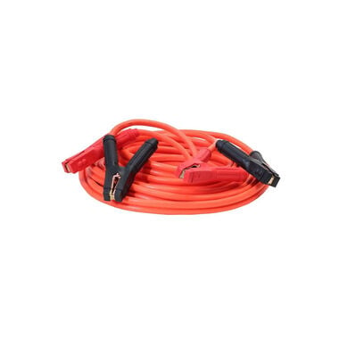 Century Wire Pro Glo 30 ft 600A 1 Gauge Battery Booster Cable Set Orange