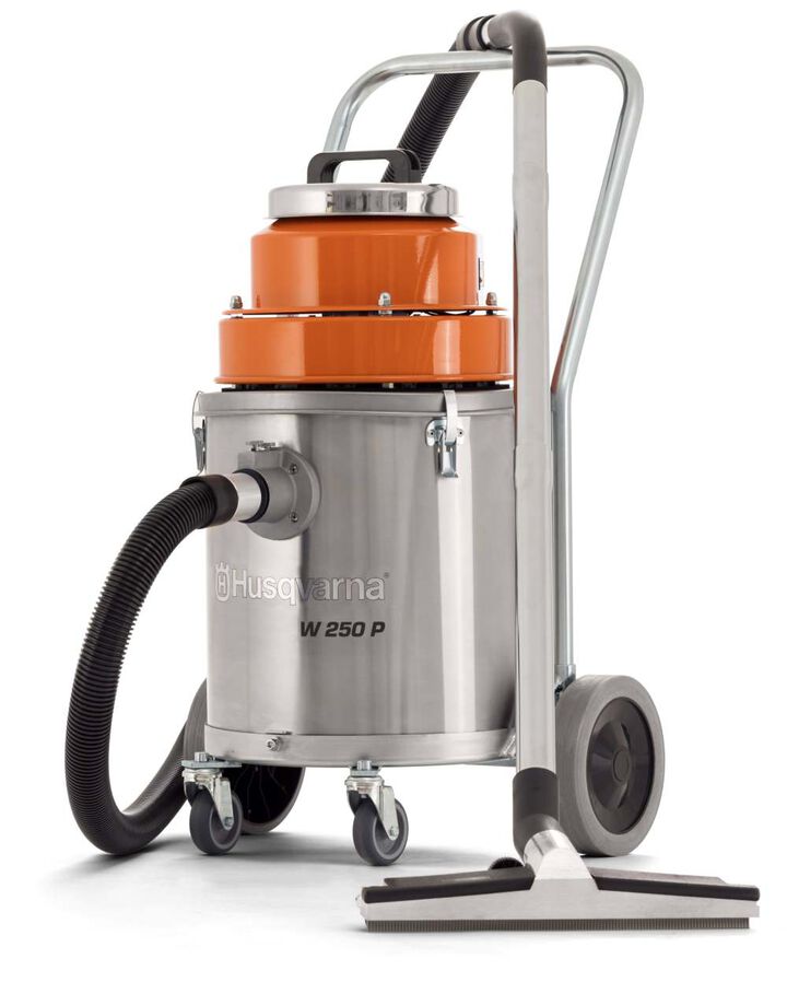 Husqvarna Construction W 250 P 120V Industrial Wet & Slurry Vacuum
