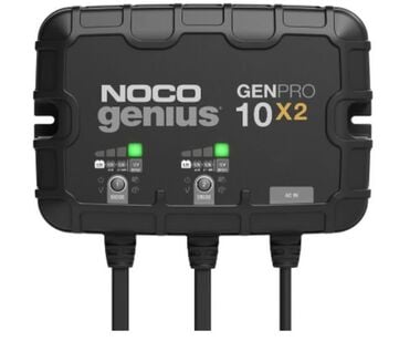 Noco Battery Charger 12V 20A Fully Automatic 2 Bank On Board