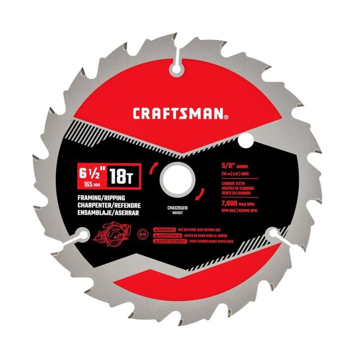 CRAFTSMAN Blade Circ 6-1/2 Inch 18T, large image number 1