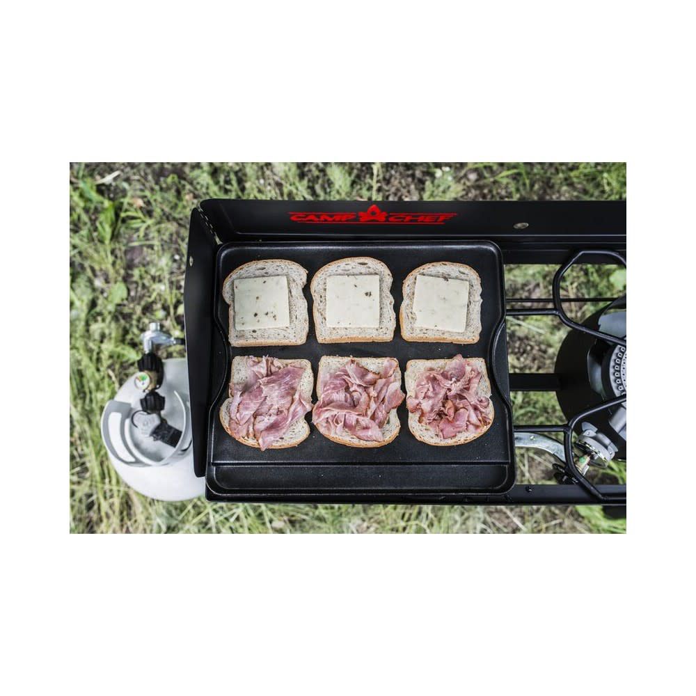 Camp Chef 14 in x 16 in Cast Iron Reversible Grill/Griddle, large image number 4