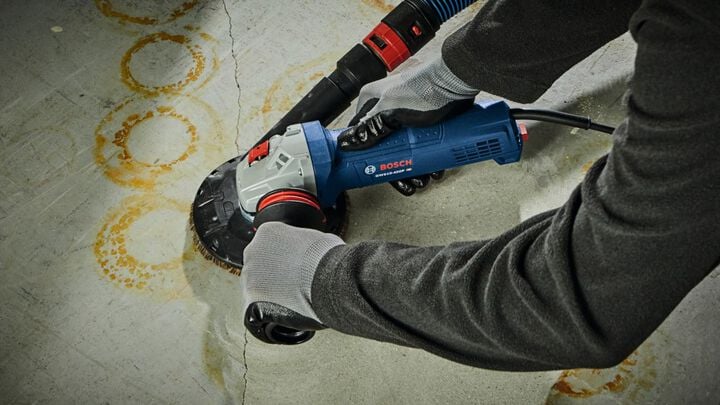 Bosch 4-1/2 Inch Ergonomic Angle Grinder with Paddle Switch Reconditioned, large image number 5