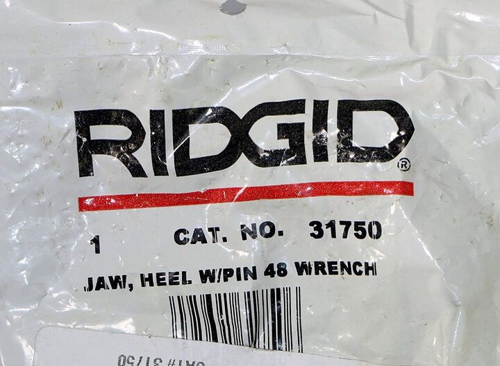 Ridgid Replacement 48in Heel Jaw & Pin for the 48in Pipe Wrench, large image number 2