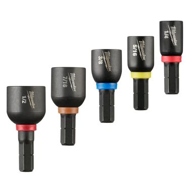 Milwaukee SHOCKWAVE Impact Duty Insert Magnetic Nut Driver Set 5PC