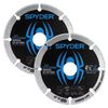 Spyder 4.5 Inch, 7/8 Inch Arbor, Diamond Bite Cut-Off Wheel, 2 Pieces, small image number 1