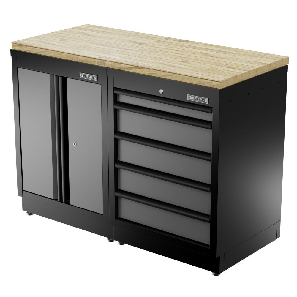 CRAFTSMAN 54 Inch Butcher Block Work Surface, large image number 9