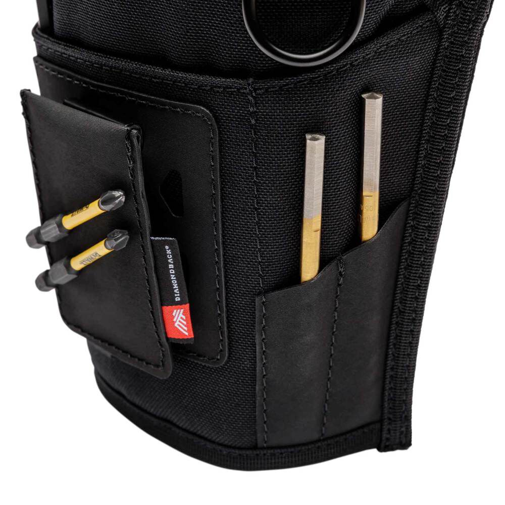 Diamondback Toolbelts Solo X Ultimate Drill/Driver Holster with Built-In D-Ring, Black, large image number 9