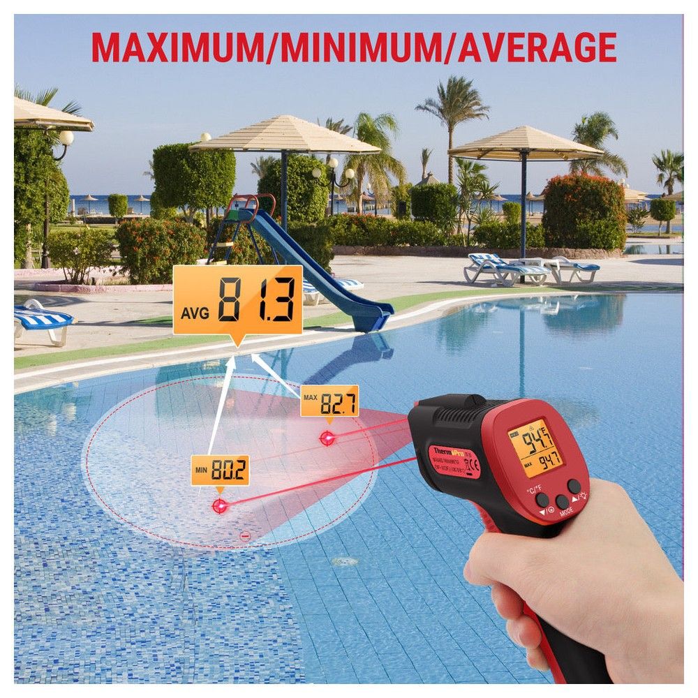 TempPro Digital Infrared Thermometer Gun, large image number 9