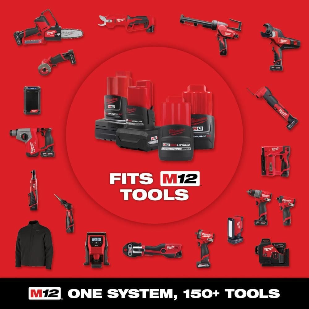 Milwaukee M12 FUEL 6 Inch Random Orbital Sander, 3/16 Inch (Bare Tool), large image number 13