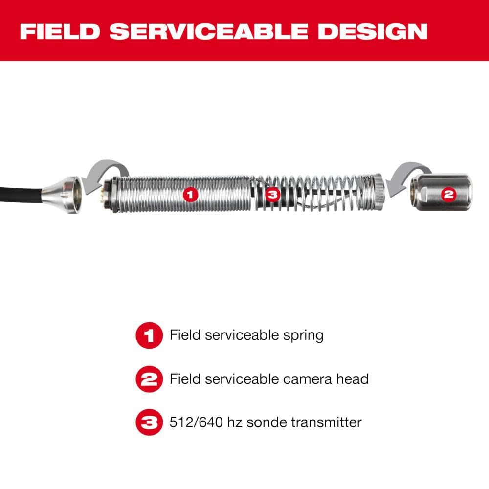 Milwaukee M18 100 Ft. Flexible Modular Pipeline Inspection