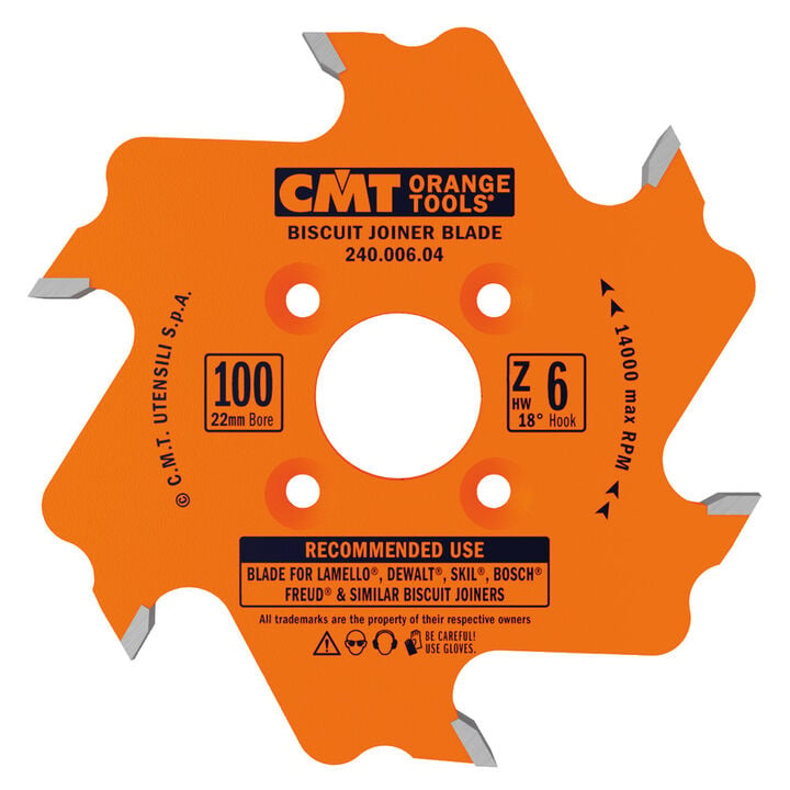 CMT Biscuit Joiner Blades
