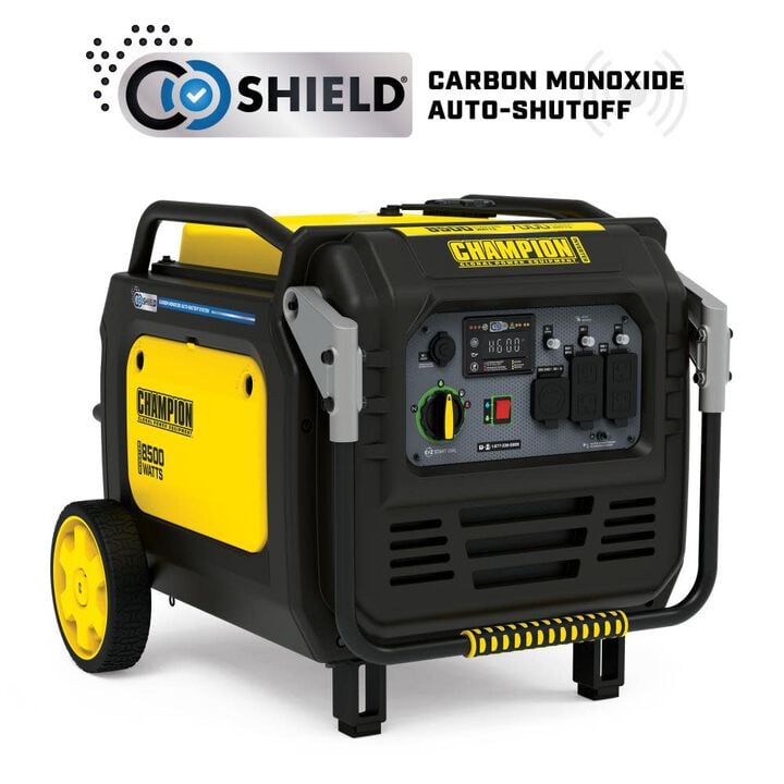 Champion Power Equipment 8500-Watt Gas Powered 49 State Electric Start Home Backup Portable Inverter Generator with Quiet Technology, large image number 12