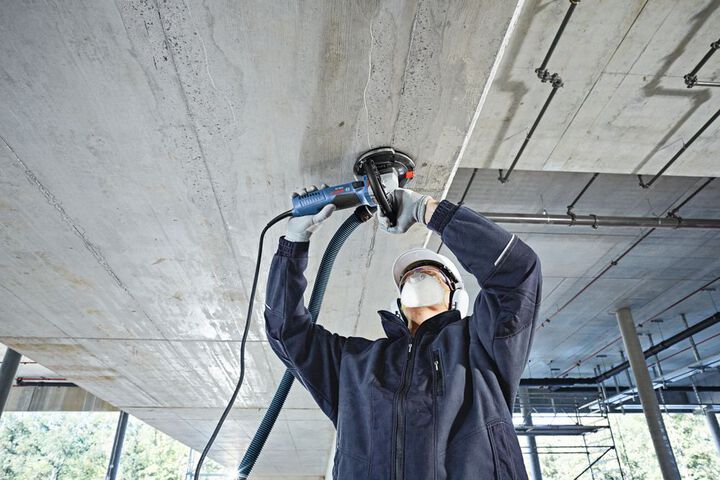 Bosch 5 Inch Concrete Surfacing Grinder with Dedicated Dust-Collection Shroud, Reconditioned, large image number 7