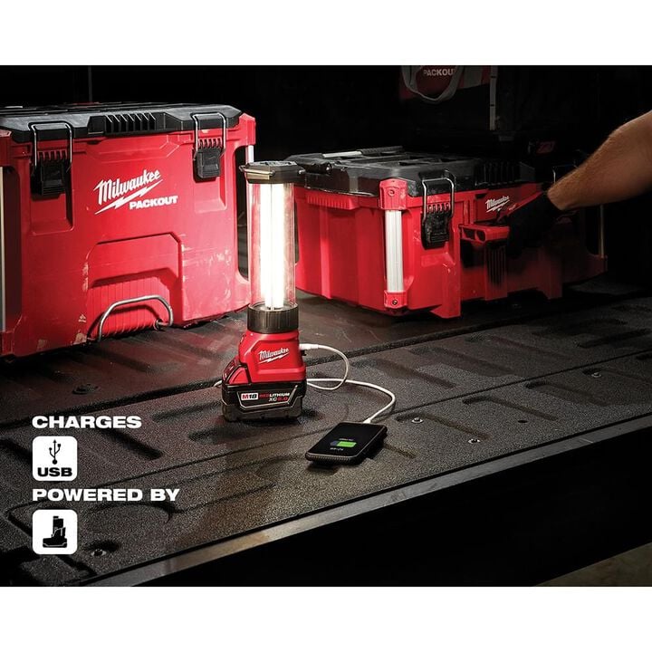 Milwaukee M18 LED Lantern/Flood Light (Bare Tool), large image number 6