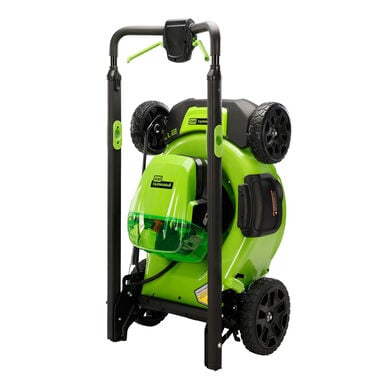 Greenworks 80V 21in Battery Powered Push Lawn Mower Kit with 4Ah Battery & Charger, large image number 5