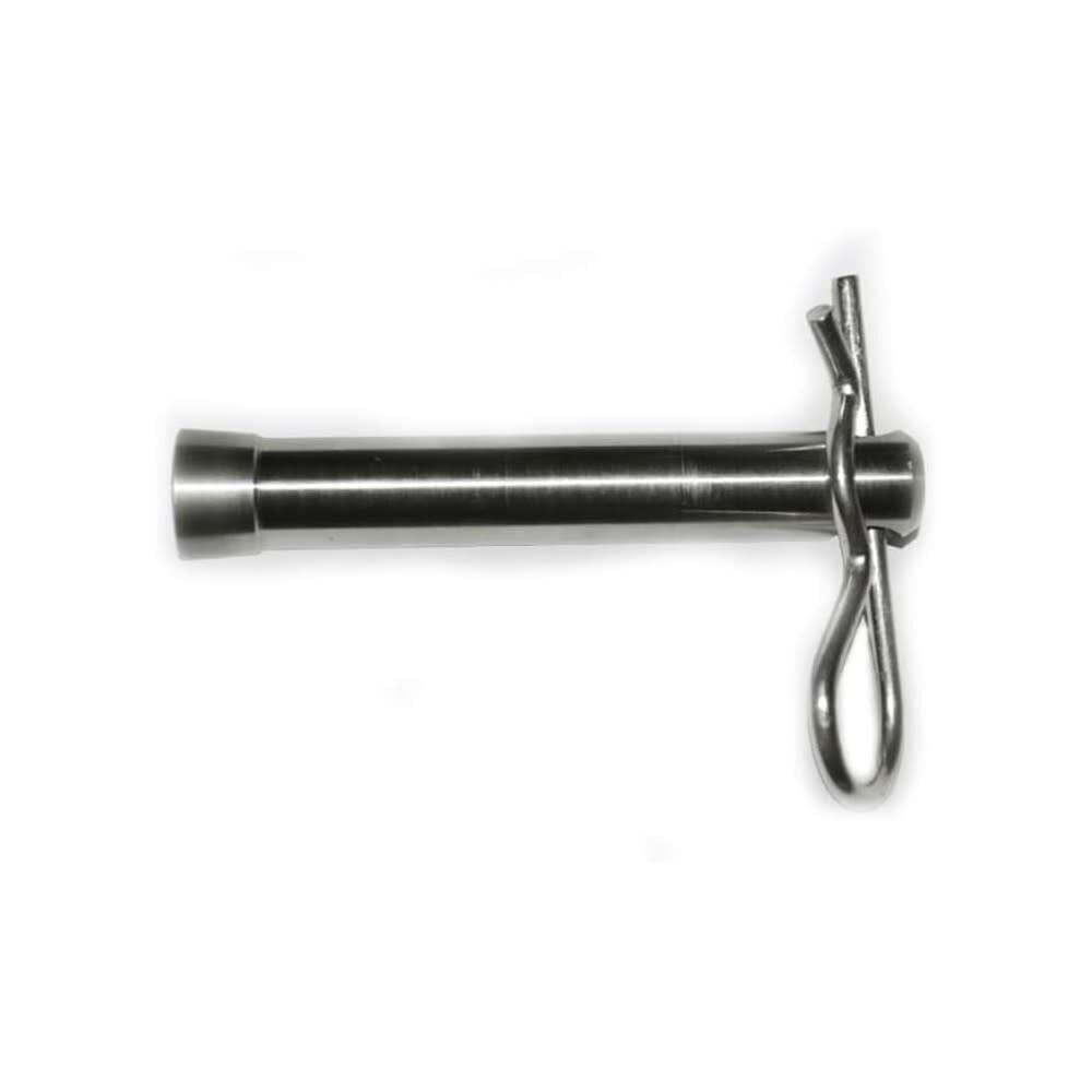 Andersen Hitches 2 Inch and 2-1/2 Inch Non-Locking Receiver Pin with Clip, large image number 1