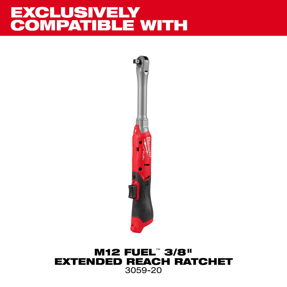Milwaukee M12 FUEL 3/8 Inch Extended Reach Ratchet Protective Boot, large image number 2