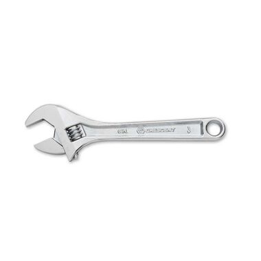 Crescent 6in Adjustable Wrench Chrome Finish, large image number 0