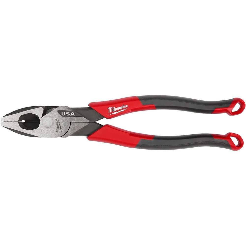 Milwaukee 9inch Linemans Comfort Grip Pliers (USA), large image number 1