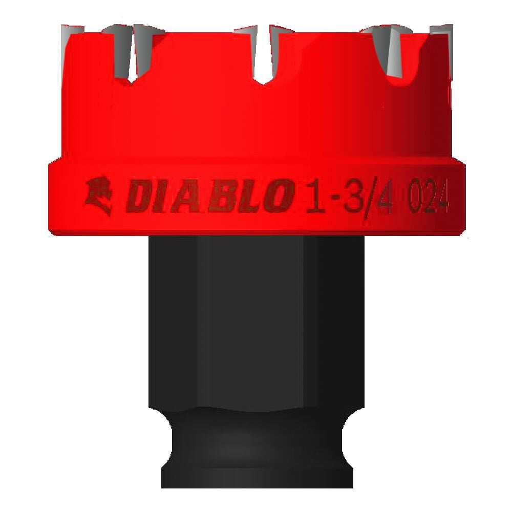 Diablo Tools 1 3/4 Inch Steel Demon Carbide Teeth Hole Cutter – DHS1750CF