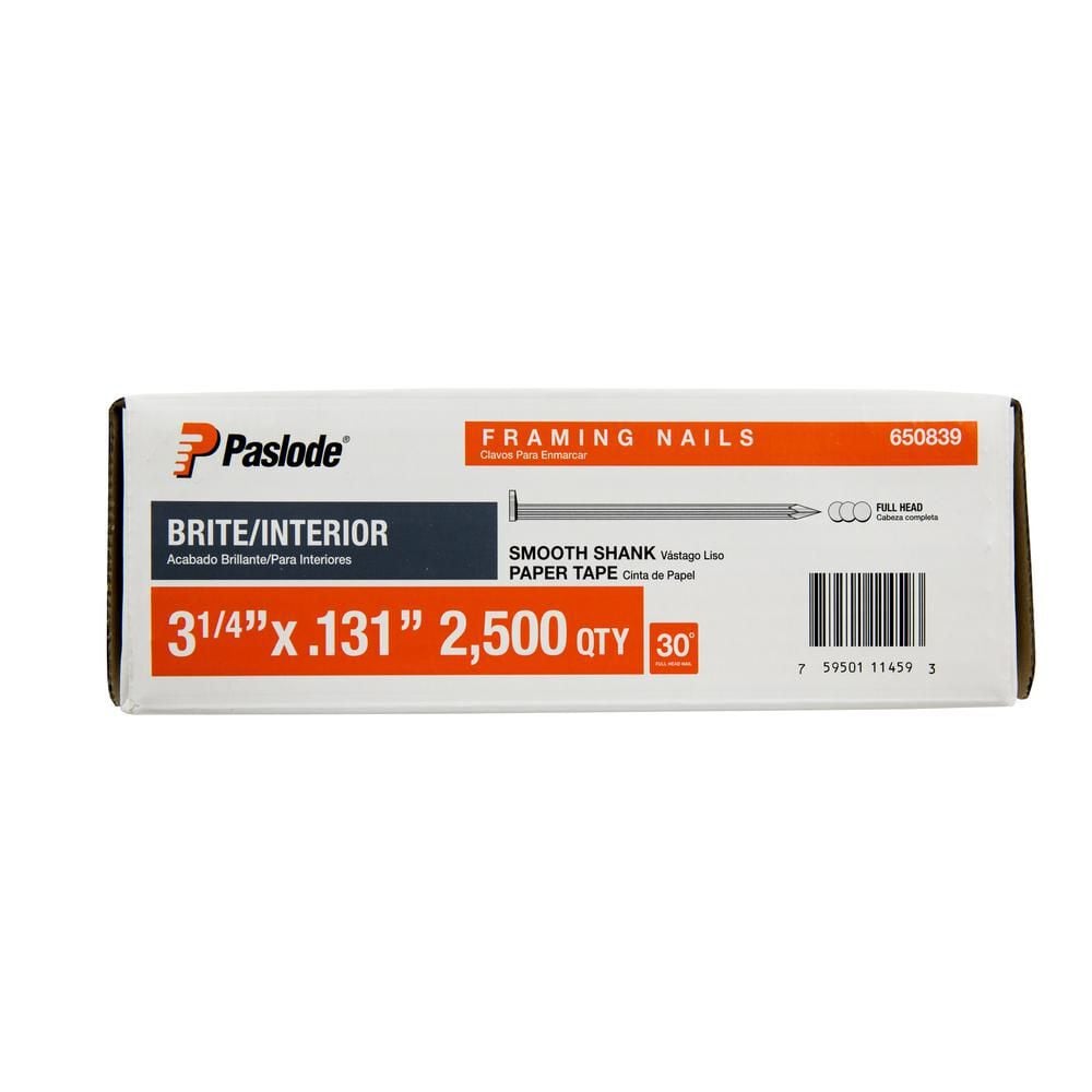 Paslode 3-1/4in X .131 ROUNDRIVE 30 Framing Nails, large image number 3