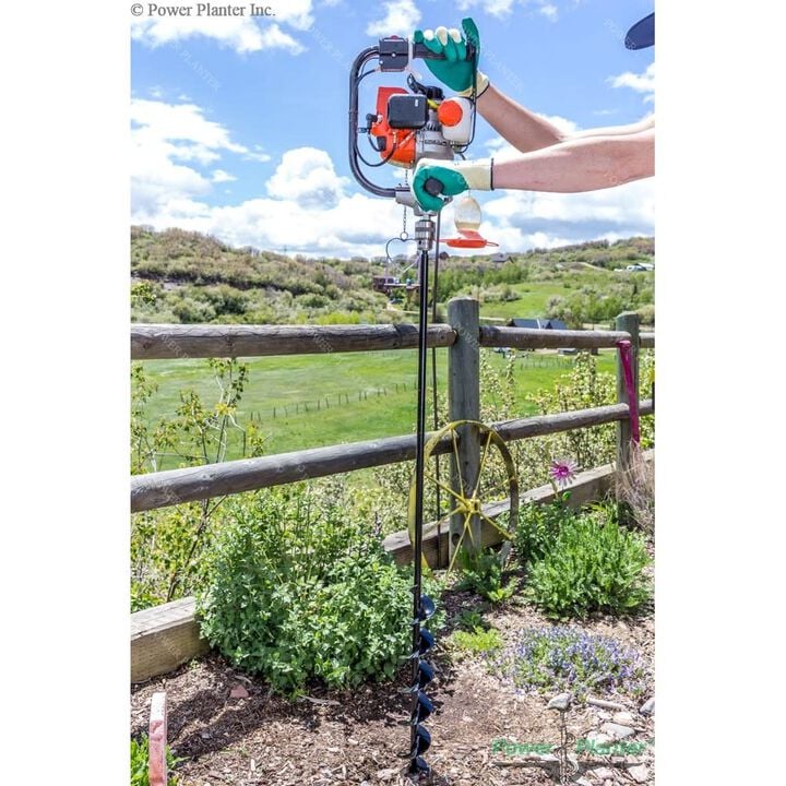 Power Planter 3 Inch x 30 Inch Steel Extended Bulb Auger with HD Tip, large image number 7
