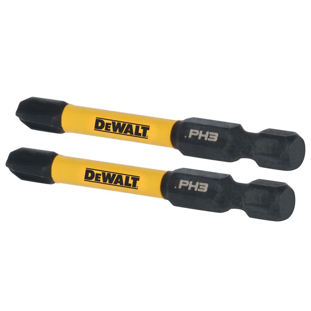 DEWALT Elite Series 2-1/4 Inch PH3 Bits, 2 Pieces, large image number 2