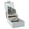 Forney Industries 15-Piece Jobber Length Drill Bit Set, High Speed Steel (HSS), 135 Degree Split Point, small image number 1