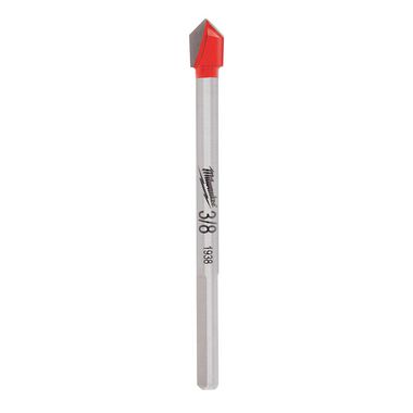 Milwaukee 3/8in Glass & Tile Bit, large image number 0