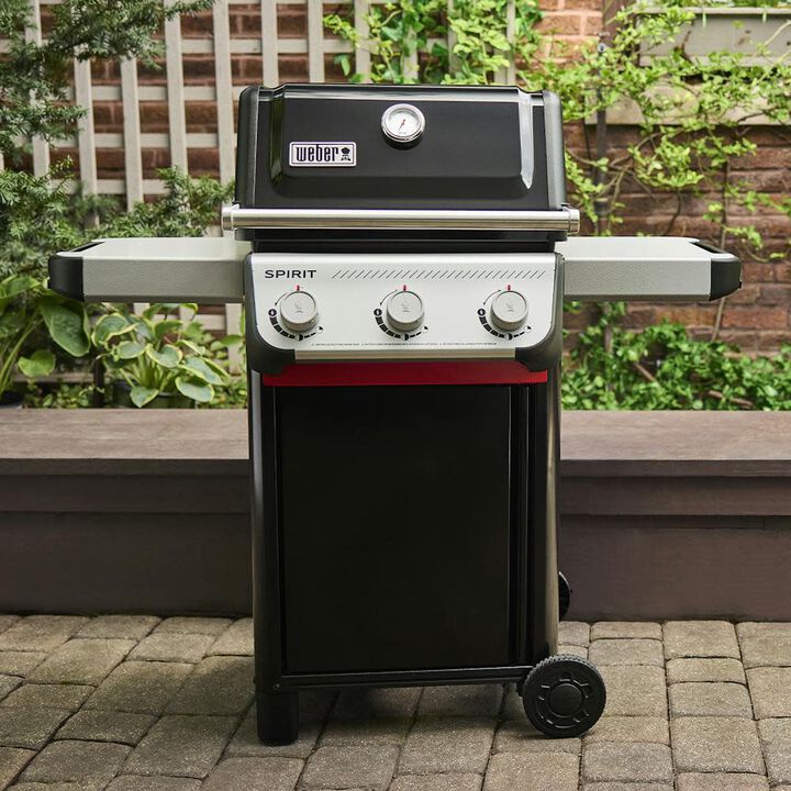 Weber Spirit E-310 26.6 Inch 3-Burner 24000 BTU Black Liquid Propane Gas Grill, large image number 7