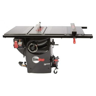 Sawstop 10 in. 3 HP Professional Cabinet Saw with 30 In. Fence