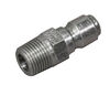 Aaladin Cleaning Systems Quick Coupler Nipple 3/8in MNPT, small image number 1