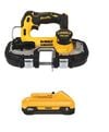 DEWALT ATOMIC 20V MAX Compact Bandsaw Cordless 1 3/4" with 4Ah Compact Battery Bundle, small