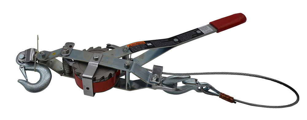 Ingersoll Rand Ratchet Puller 1 Ton Capacity 7-1/2 Ft. Lift, large image number 2