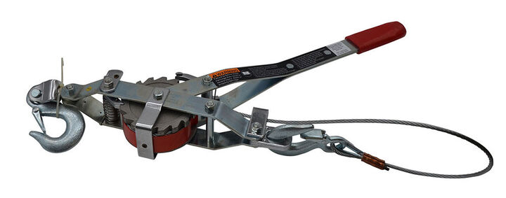 Ingersoll Rand Ratchet Puller 1 Ton Capacity 7-1/2 Ft. Lift, large image number 1