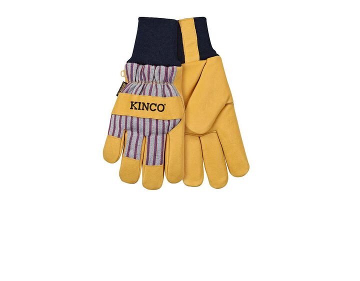 Kinco 1927KW Lined Premium Grain Pigskin Palm Work Gloves, large image number 1
