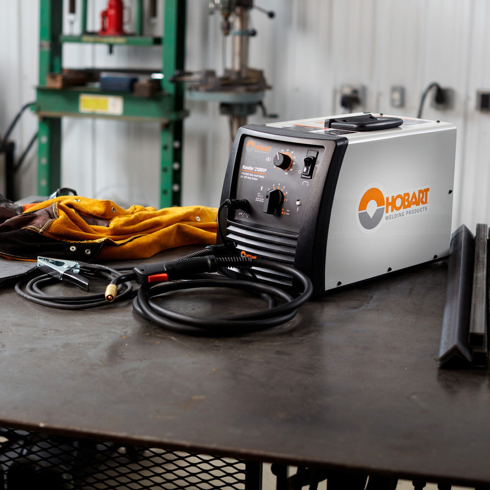 Hobart Handler 210MP 115/230VAC Wire Feed MIG Welder (Reconditioned), large image number 4