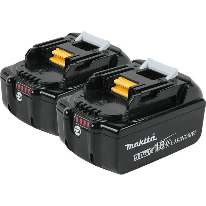 Makita Promotional 18 Volt 5.0 Ah LXT Lithium-Ion Battery 2-Pack