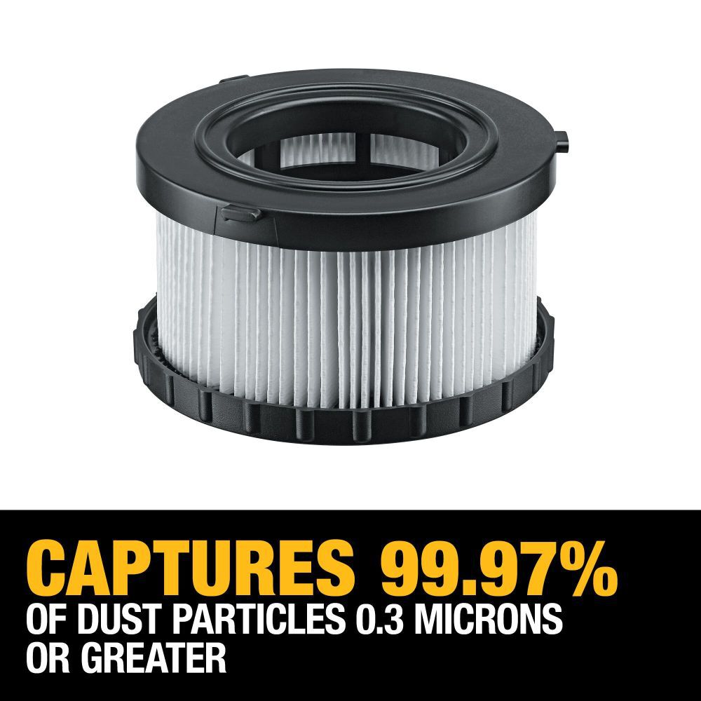 DEWALT HEPA Replacement Filter for DC515 Vacuum, large image number 3