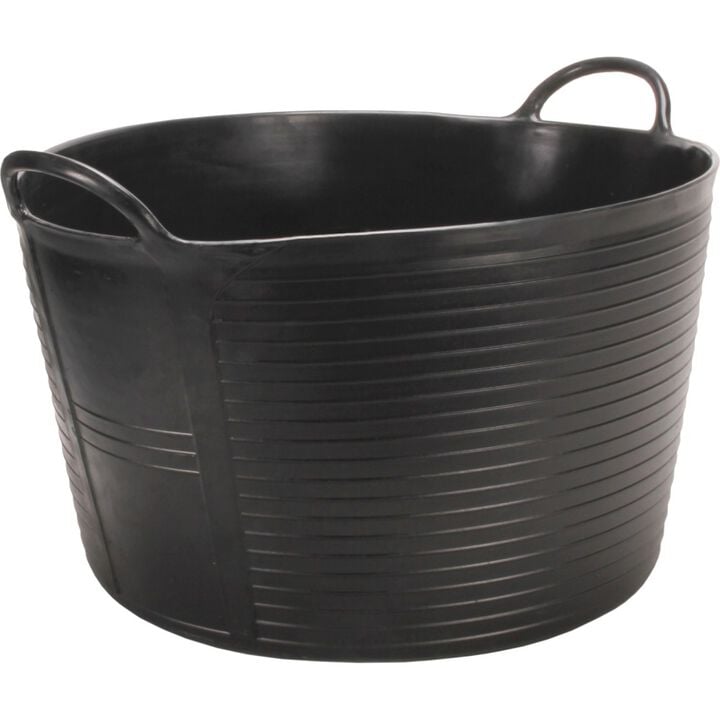 Rubi Tools Plastic Tub Flextub 14-1/2 Gallon Black