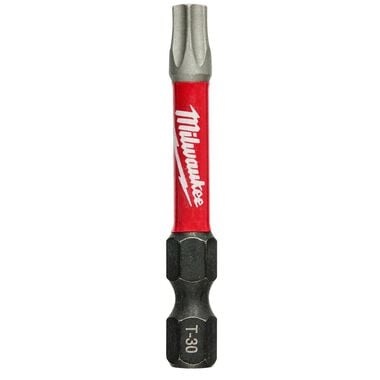 Milwaukee SHOCKWAVE 2 in. Impact Torx T30 Power Bits (2 Pack), large image number 0